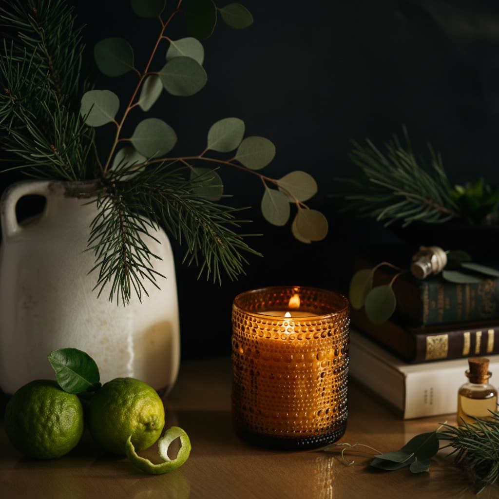 Ponderosa Pine Candle — Pine & Fir Needle Essential Oils