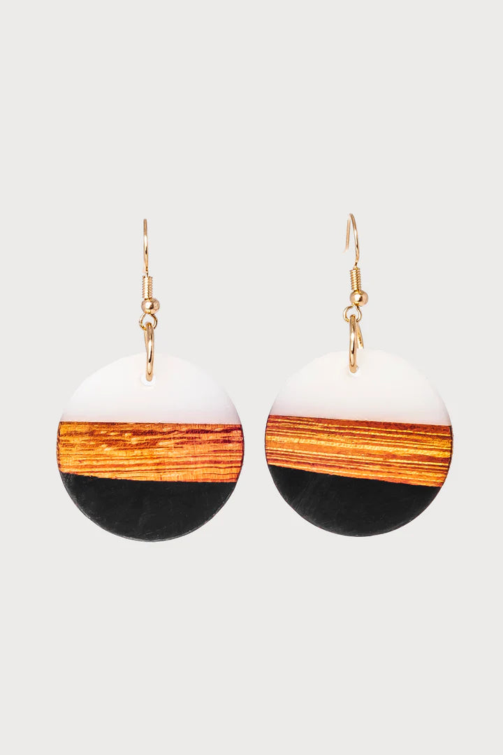 Wood & Resin Earrings