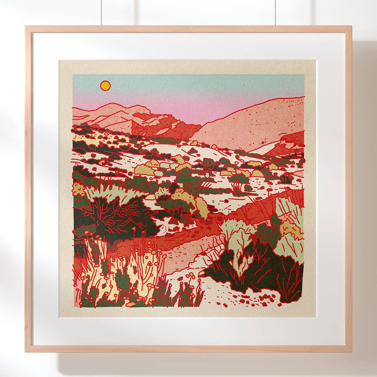 Desert Mountain #22 12x12
