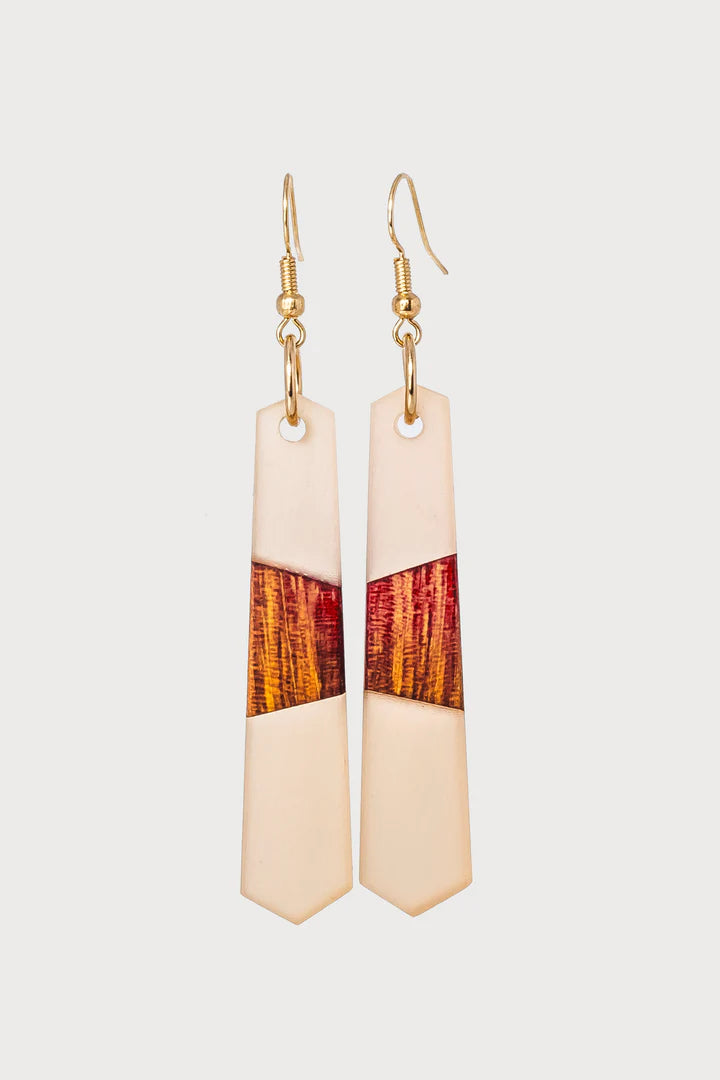 Wood & Resin Earrings