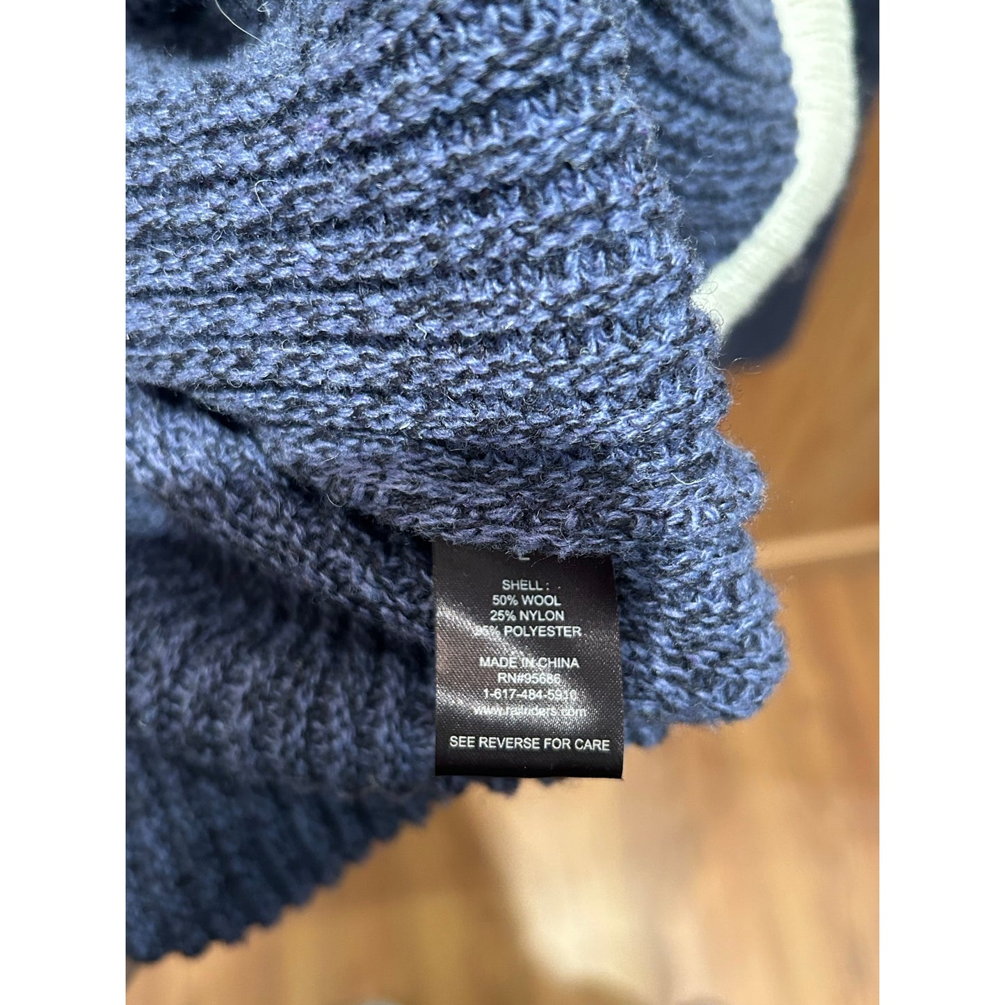 LOA Love Of Adventure RailRiders Pullover Sweater Blue Men's Large