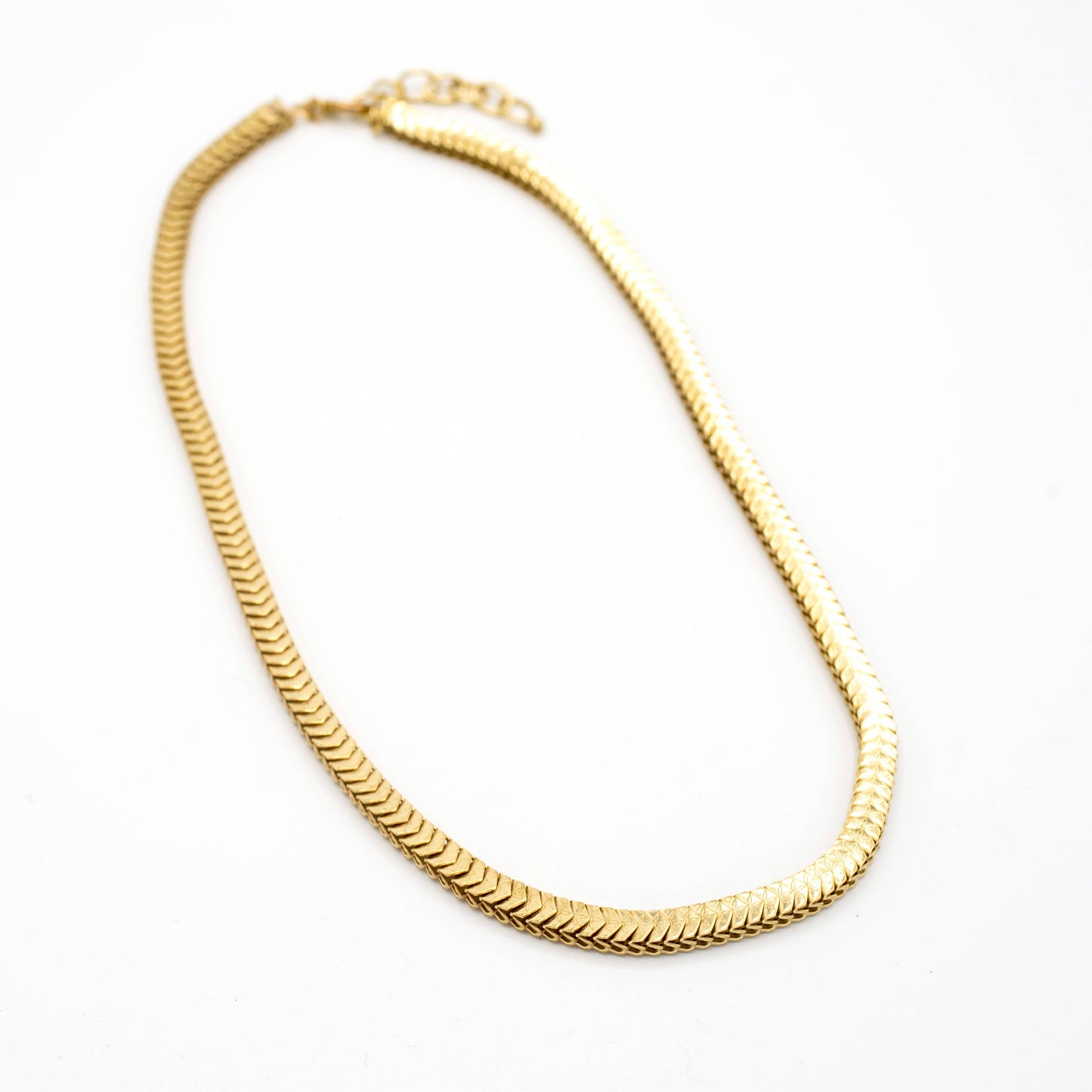 Decorated Brass Slink Chain - Anti Tarnish