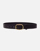 Marin | Statement Buckle Leather Belt