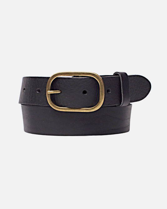 Marin | Statement Buckle Leather Belt