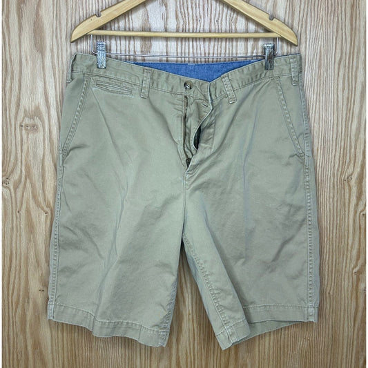 Relaxed Fit Polo Ralph Lauren Tan Men's Shorts Size 32 Khaki