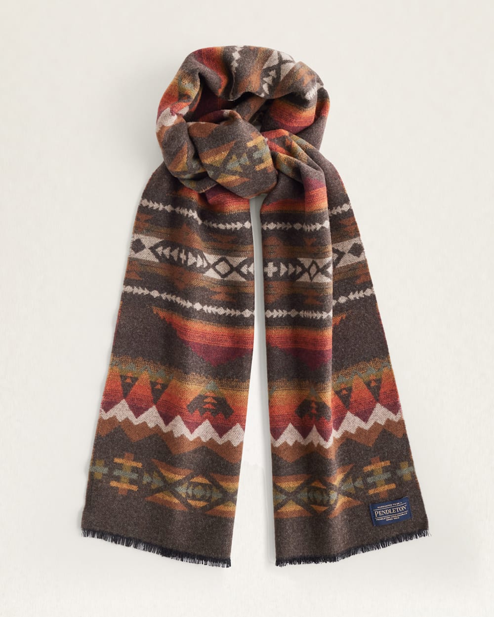 Wool Jacquard Scarf