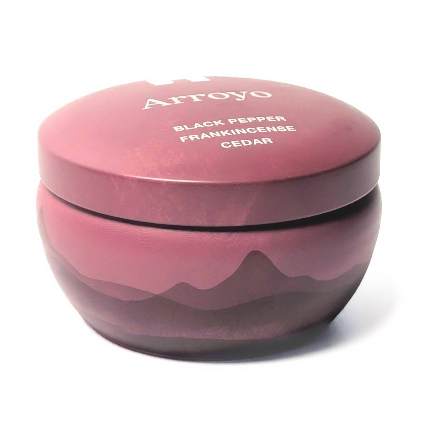 Arroyo Amber  Scented Candle - Bluecorn Aromática - 8oz Tin