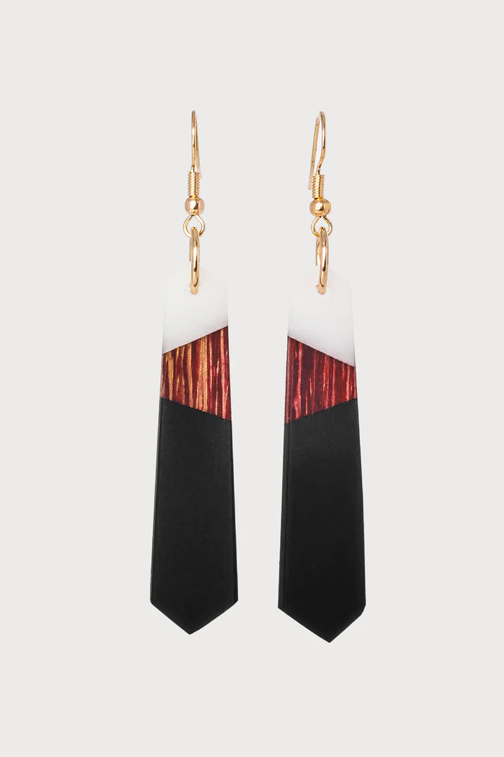 Wood & Resin Earrings