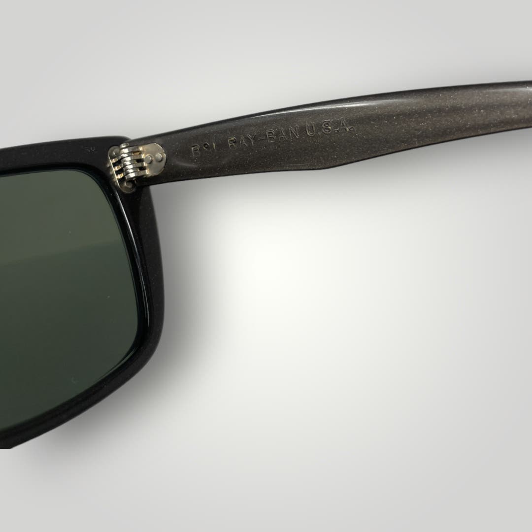 Vtg 1960s Ray Ban Sunglasses Caribbean B&L Metallic Brown 5.5” 52 Espresso Mint