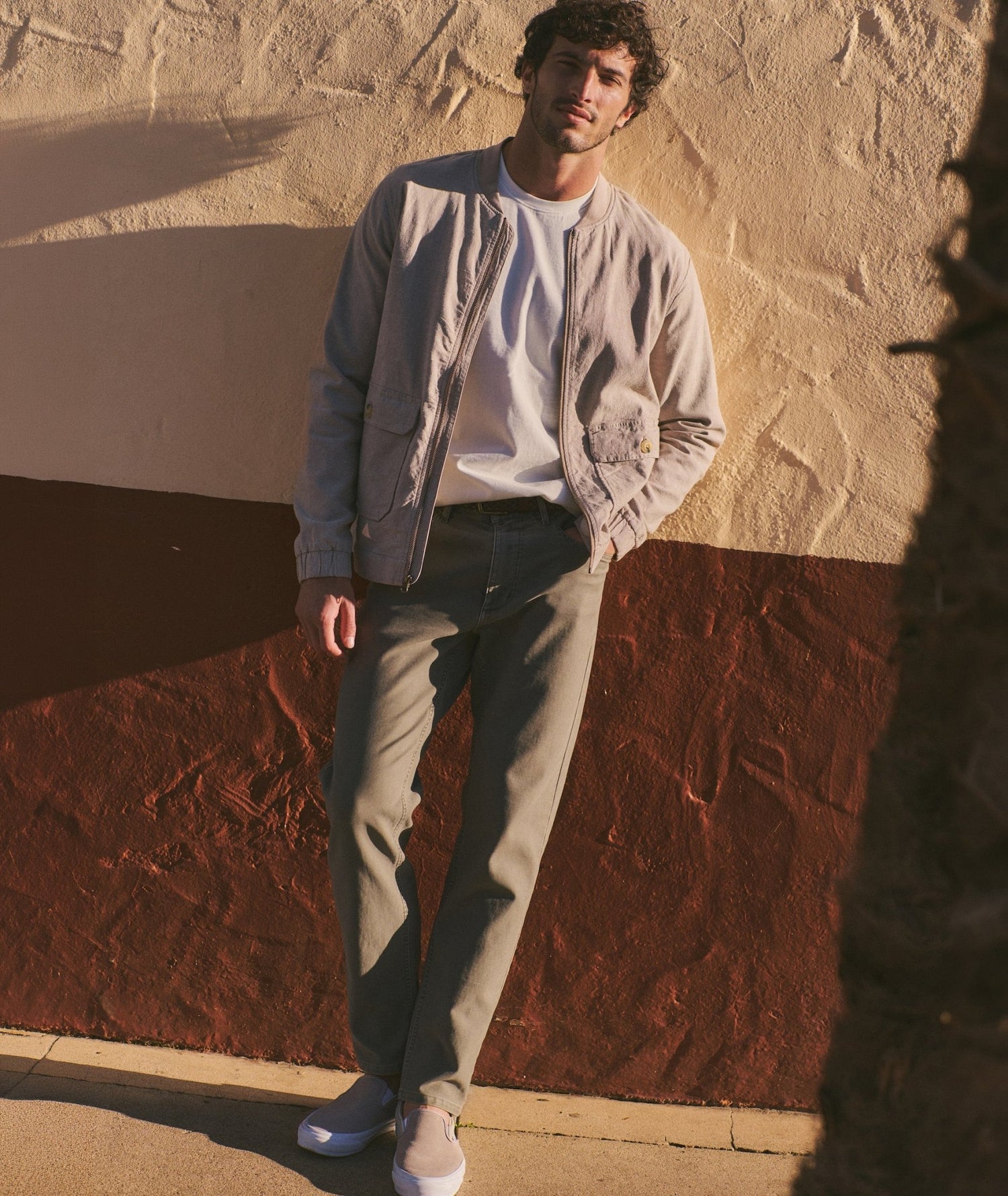 5 Pocket Flex Terry Slim Straight Pant - MST GoodsMarine Layer