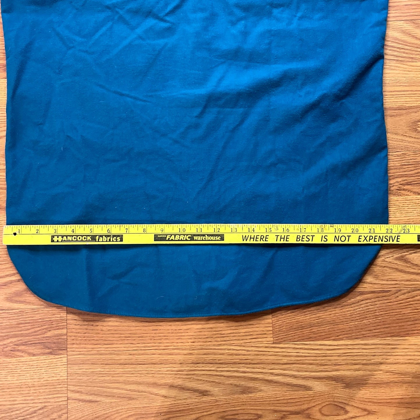 Vtg 1990s LL Bean Chamois Cloth Shirt USA Made Blue Heavy Flannel Workwear Men L