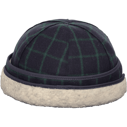 The Equinox Cap Granite Plaid