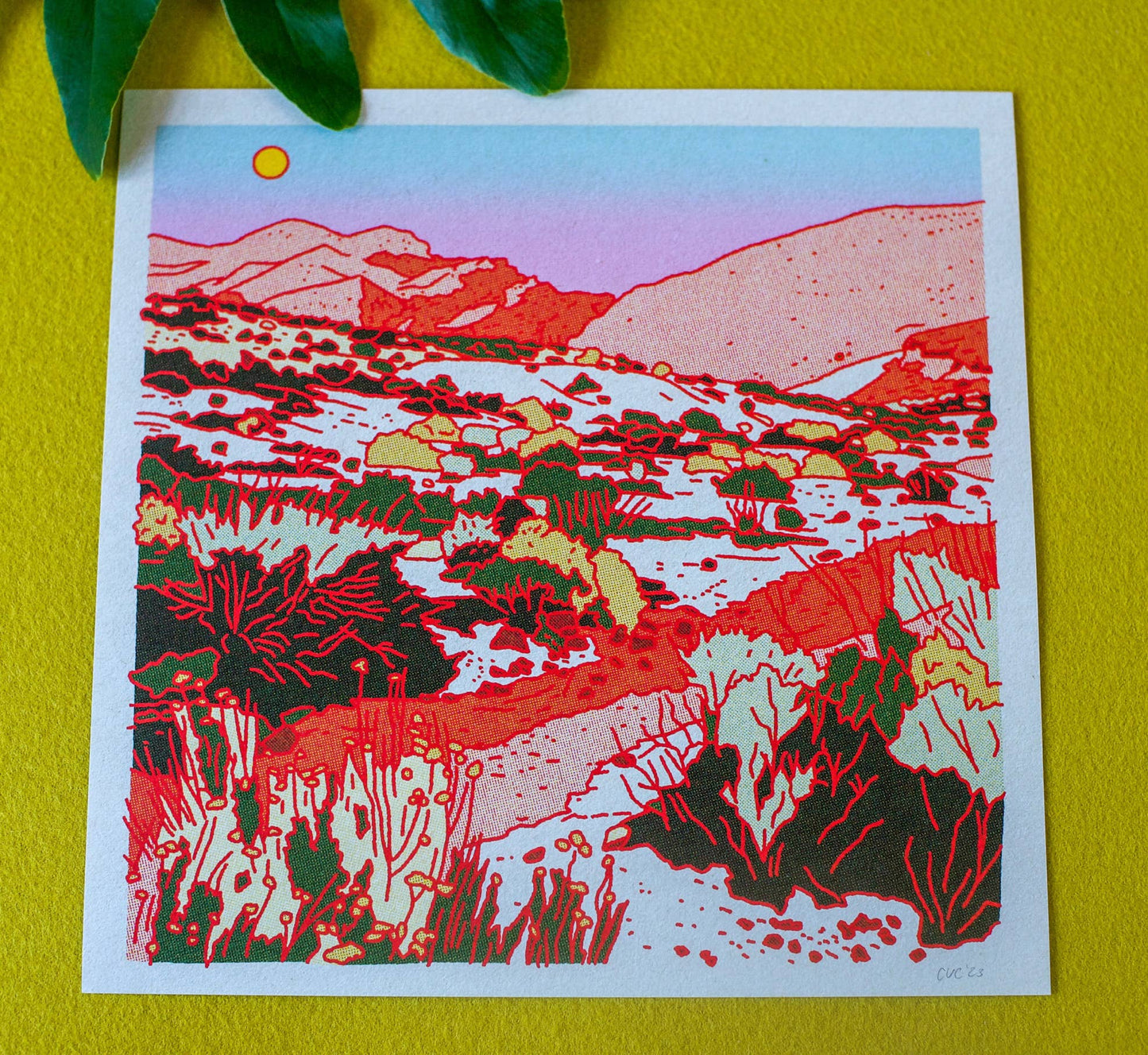 Desert Mountain #22 12x12