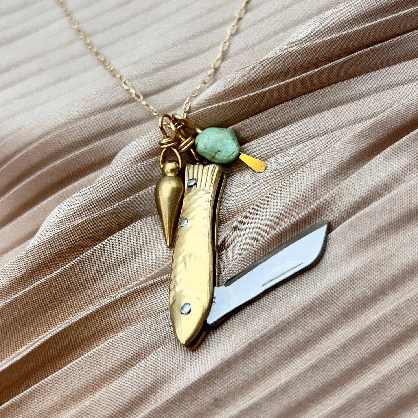 Handmade Feeesh Billie Necklace