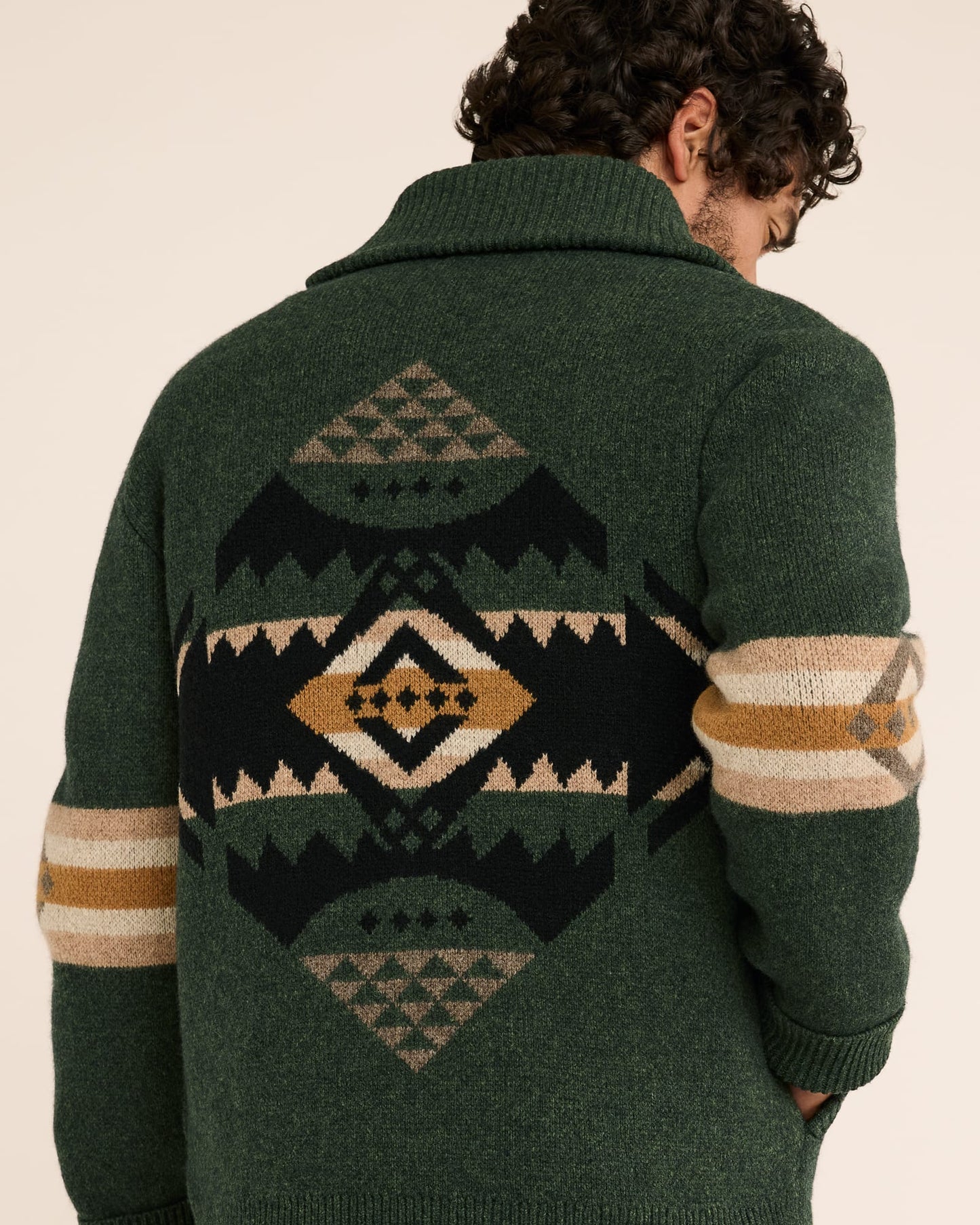 MEN'S NEHALEM LAMBSWOOL CARDIGAN