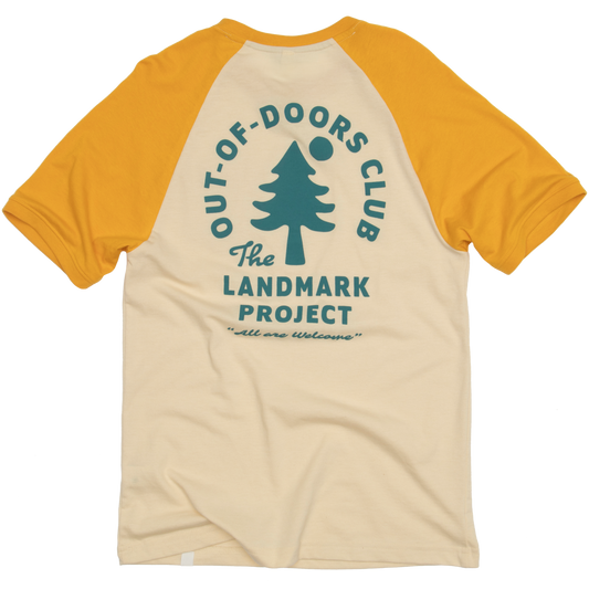 Out-of-Doors Club Raglan Pocket Tee