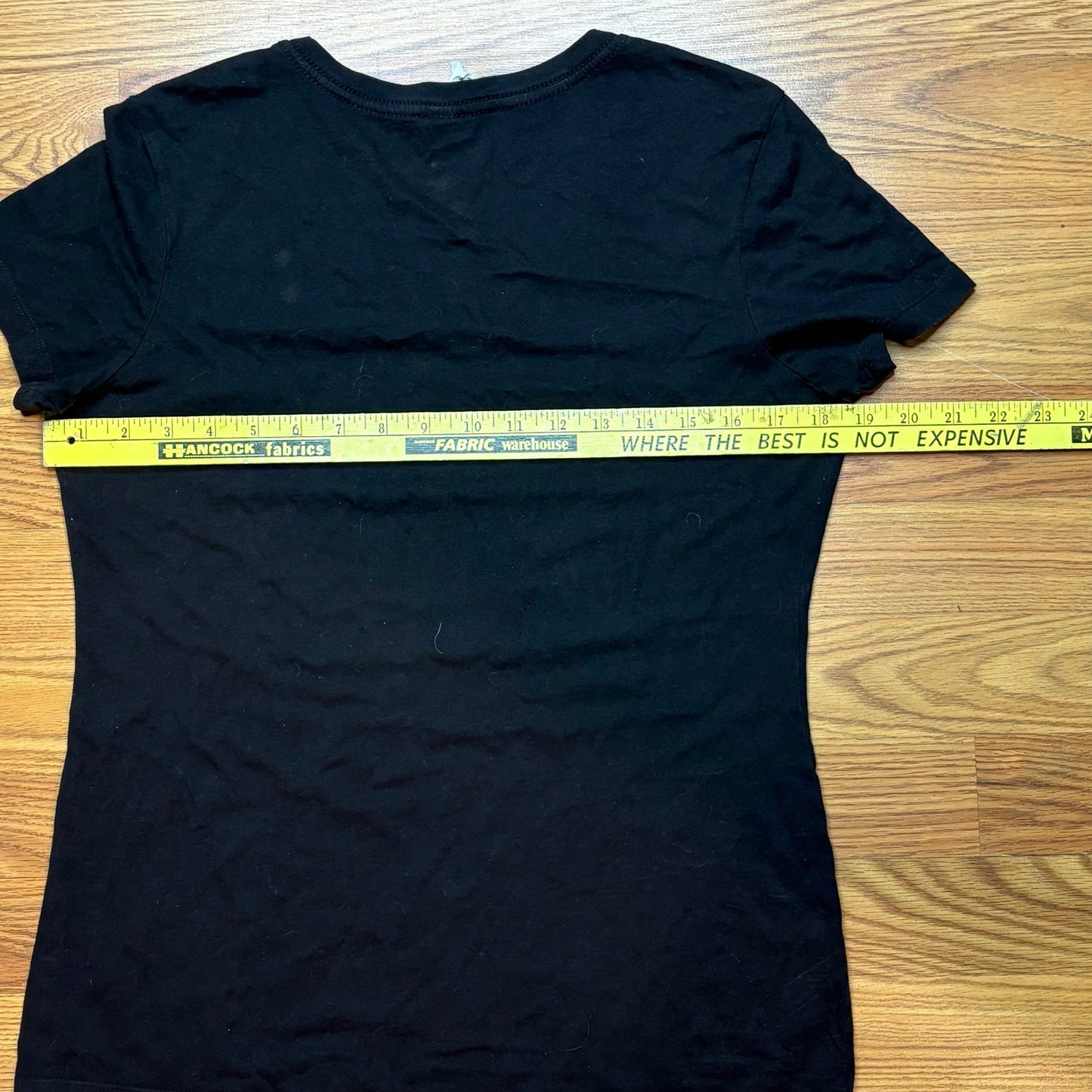 Joe Bonamassa Guitar Pick Graphic V Neck T Shirt Women’s Medium Black Blues Rock Tee