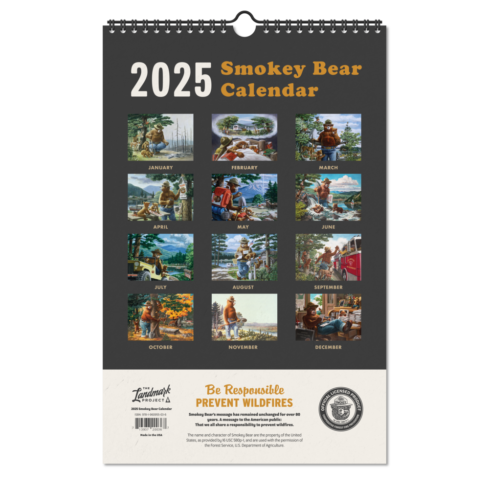 2025 Smokey Bear Calendar