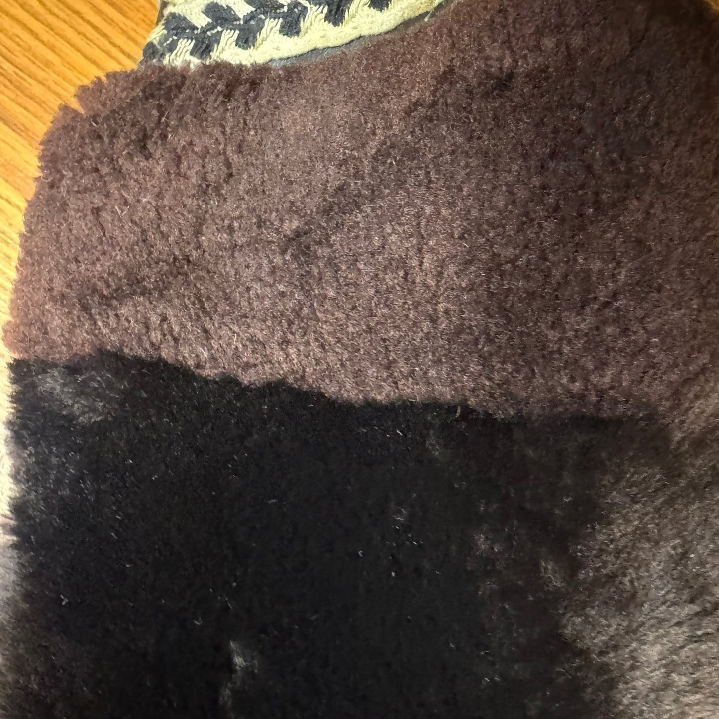 Vintage 1950s 1960s Jonas Bros Fur Kids Eskimo Coat Brown Mouton Sheepskin