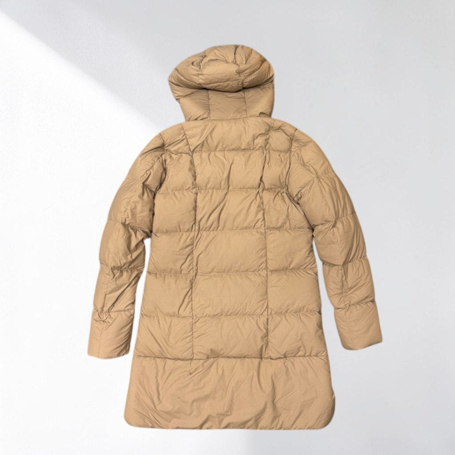 REI Co-op Norseland Down Insulated Parka 2.0 Women's Small Tan Khaki