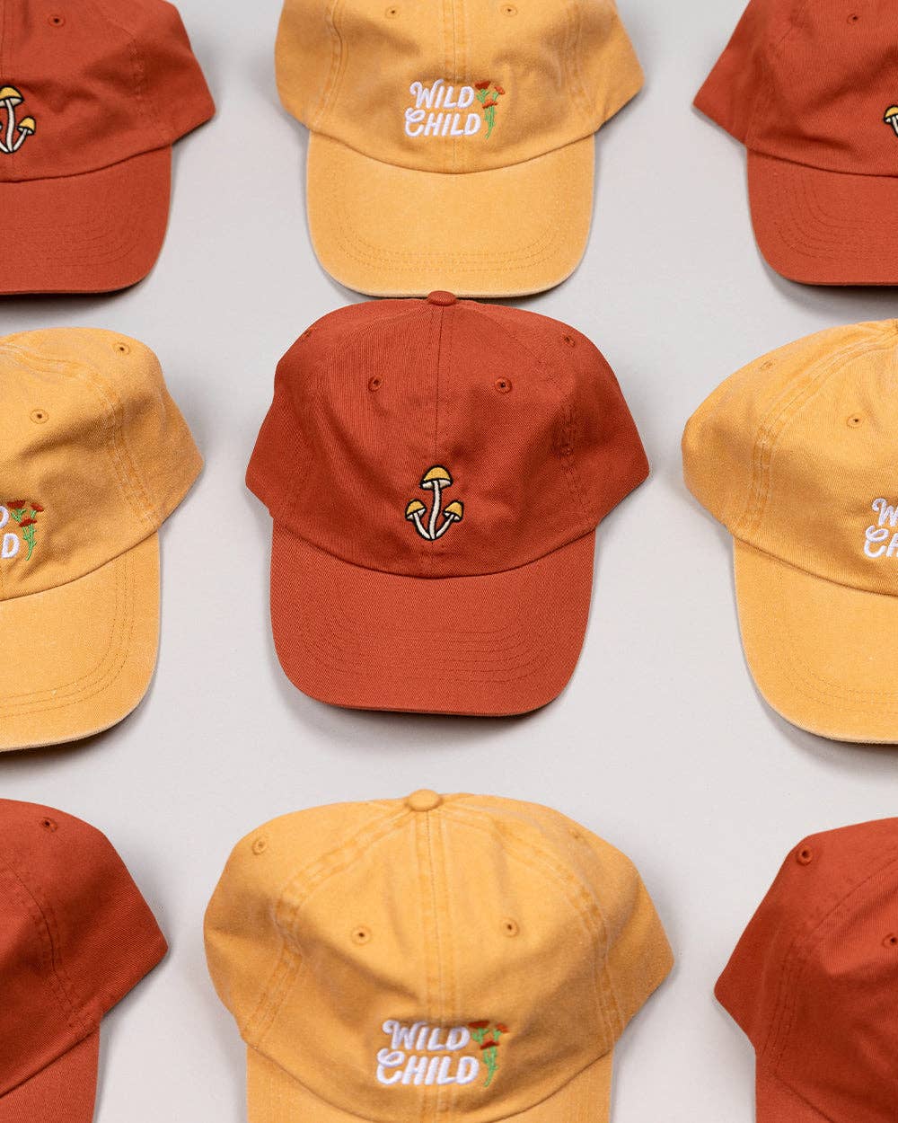 Shroom Dad Hat | Burnt Orange