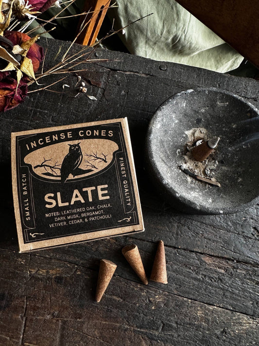 INCENSE | CONES | SLATE