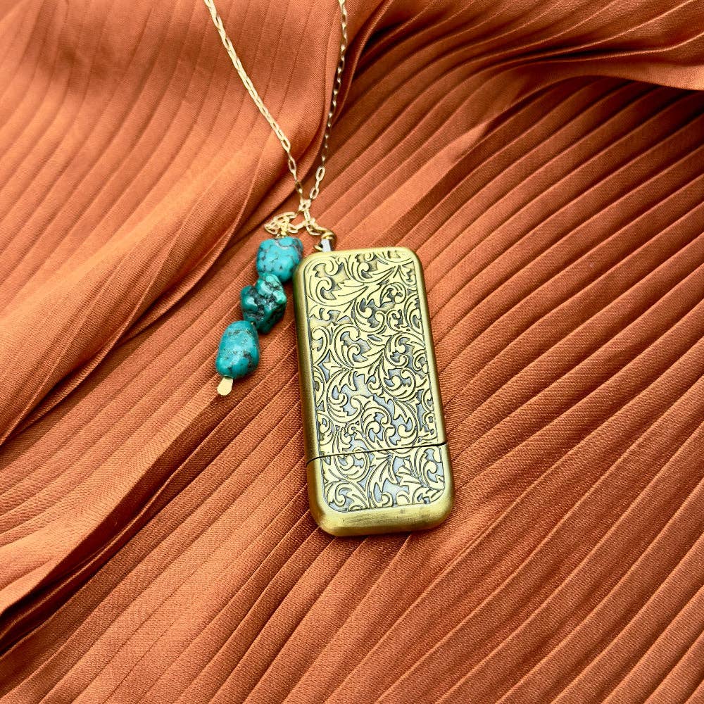 Handmade Flicker Lighter Necklace
