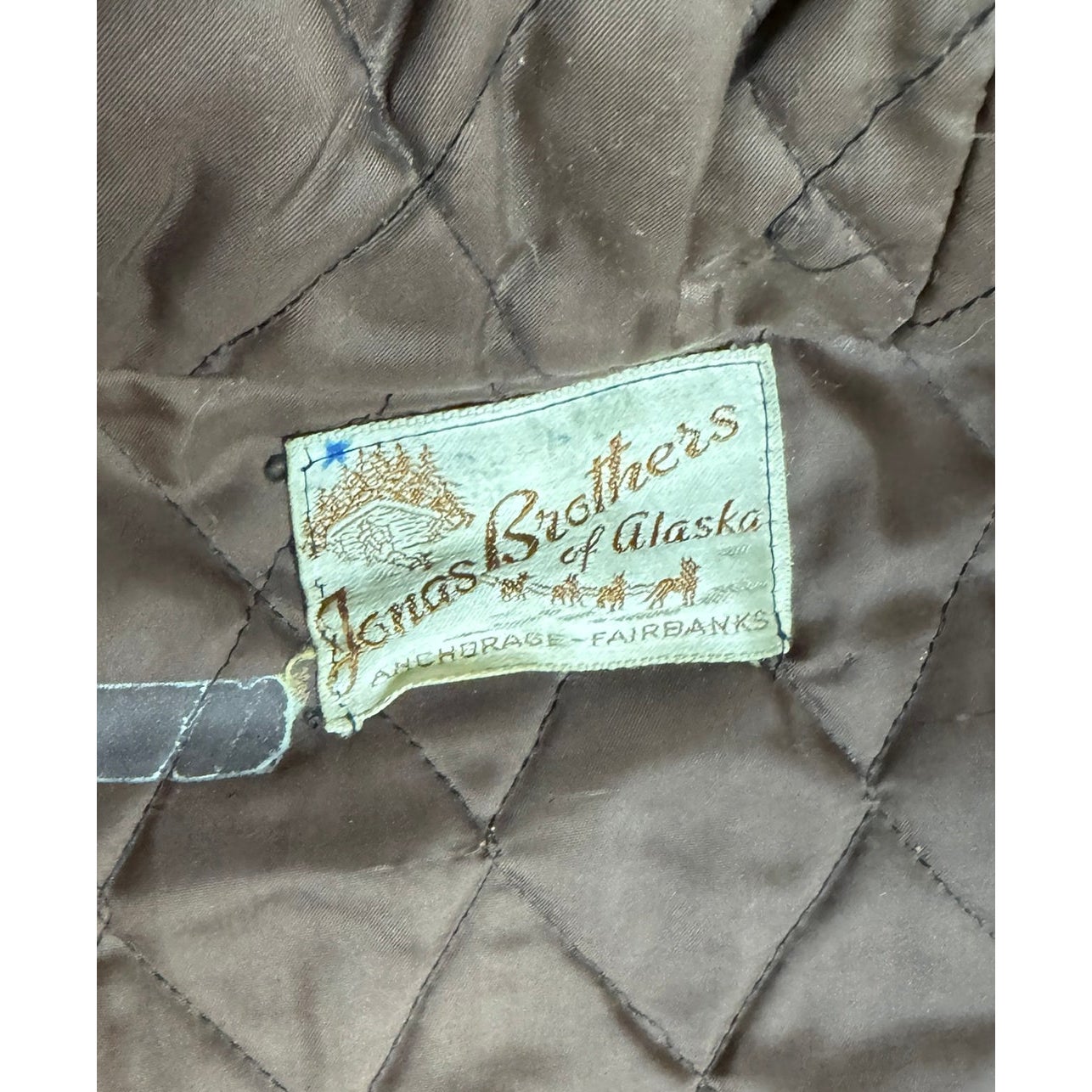 Vintage 1950s 1960s Jonas Bros Fur Kids Eskimo Coat Brown Mouton Sheepskin