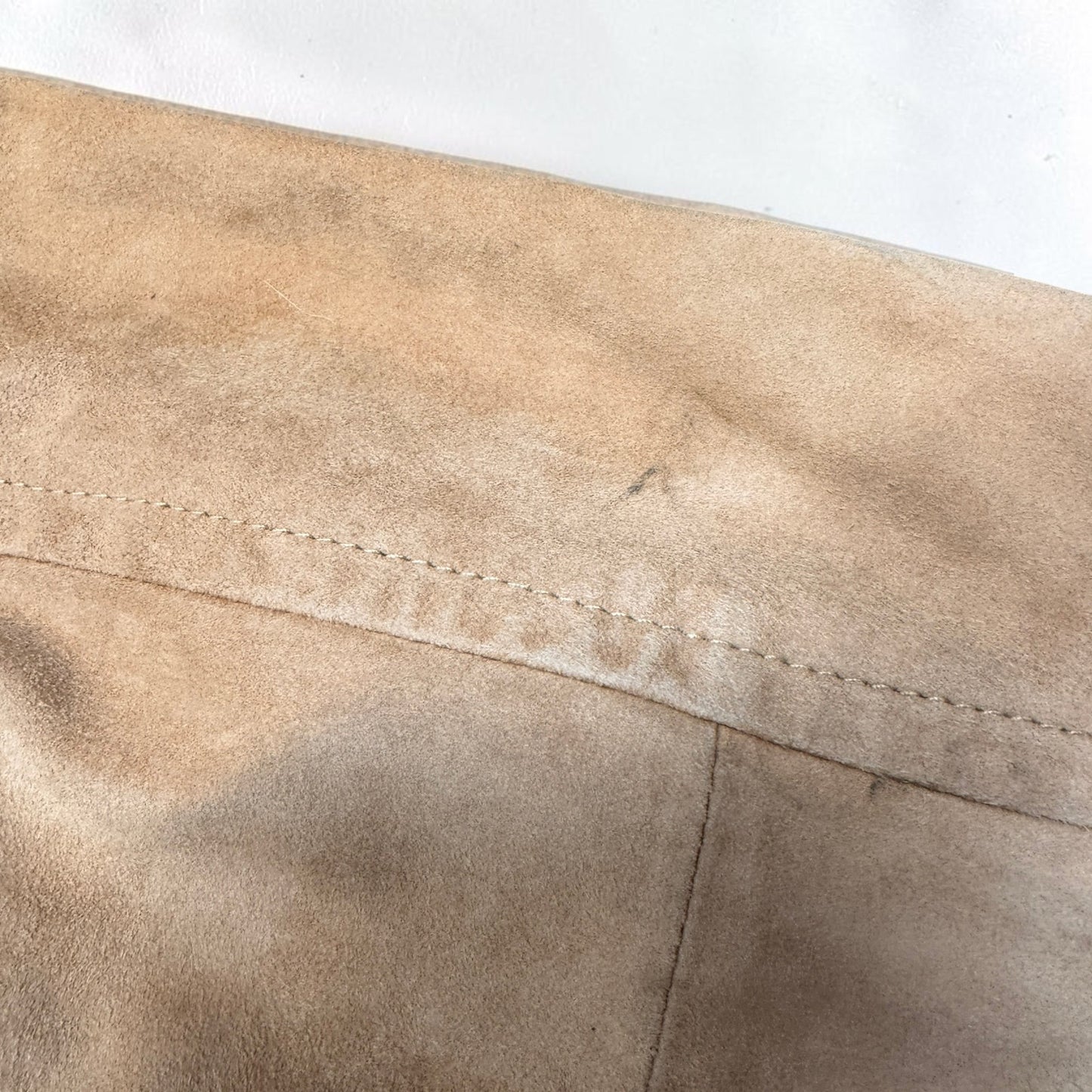Vtg Golden Bear Suede Jacket Tan Women's Small Coat Blazer Lightweight