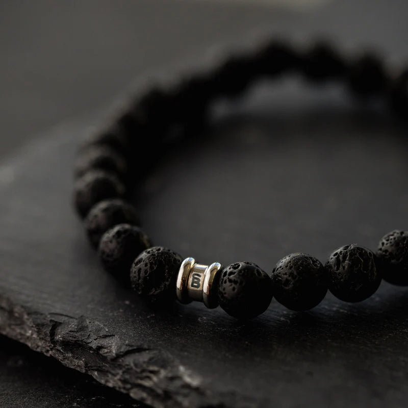 8mm Round Gemstone Bracelet - MST GoodsBraceletsSteel & Barnett