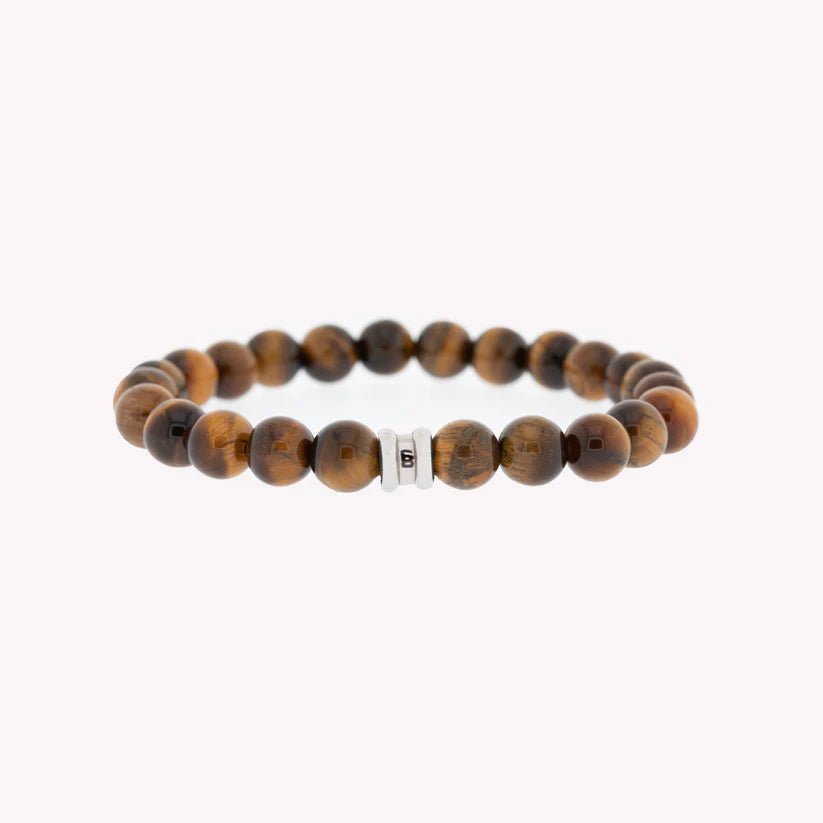 8mm Round Gemstone Bracelet - MST GoodsBraceletsSteel & Barnett