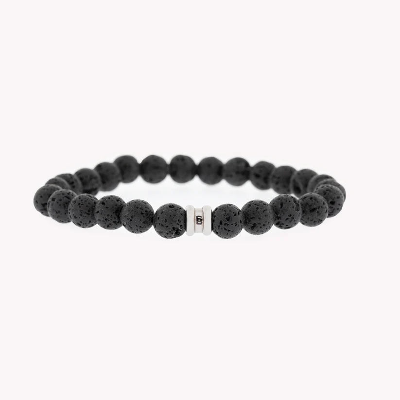 8mm Round Gemstone Bracelet - MST GoodsBraceletsSteel & Barnett