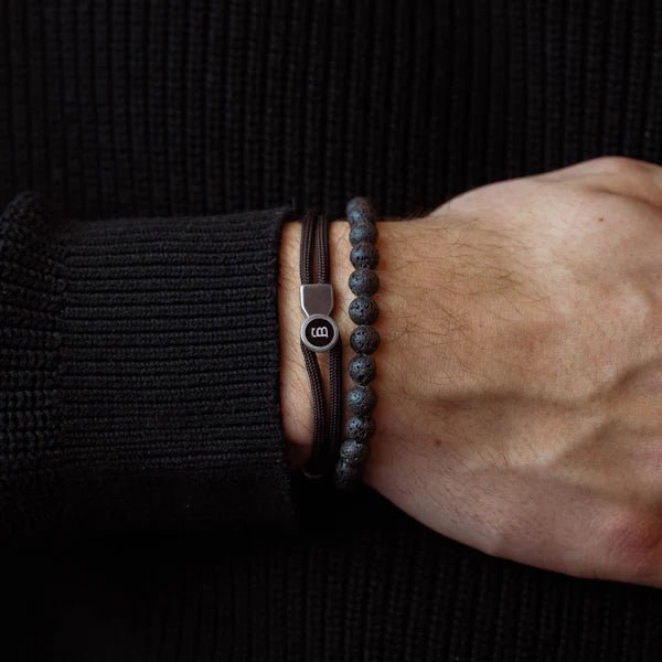 8mm Round Gemstone Bracelet - MST GoodsBraceletsSteel & Barnett