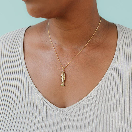 Lucky Goldfish Necklace