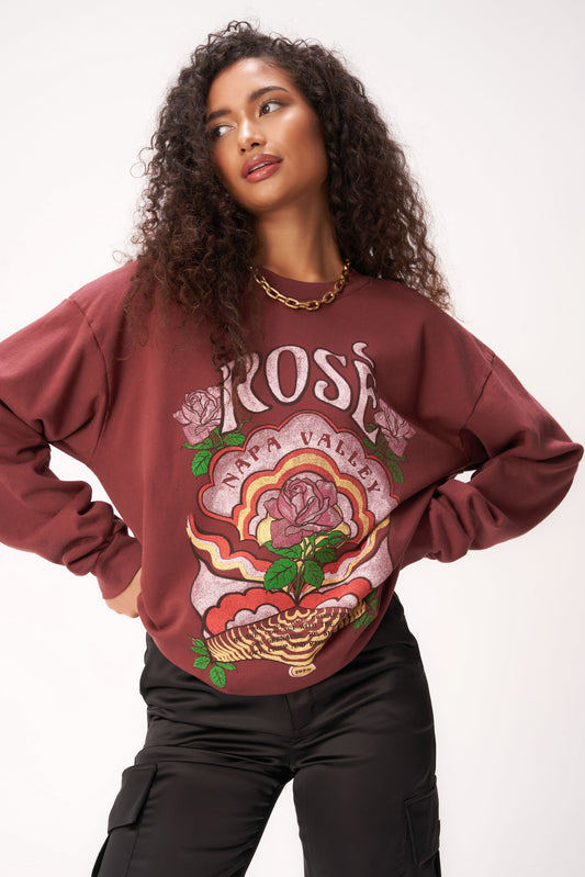 NAPA ROSÉ SWEATSHIRT