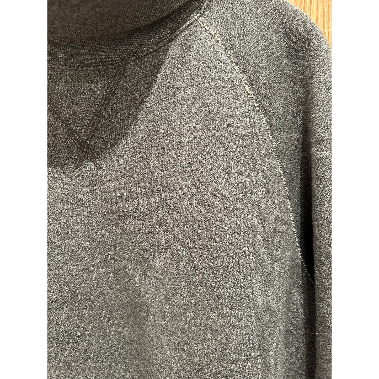 Champion x Todd Snyder Midweight Turtleneck Sweatshirt Gray L French Terry