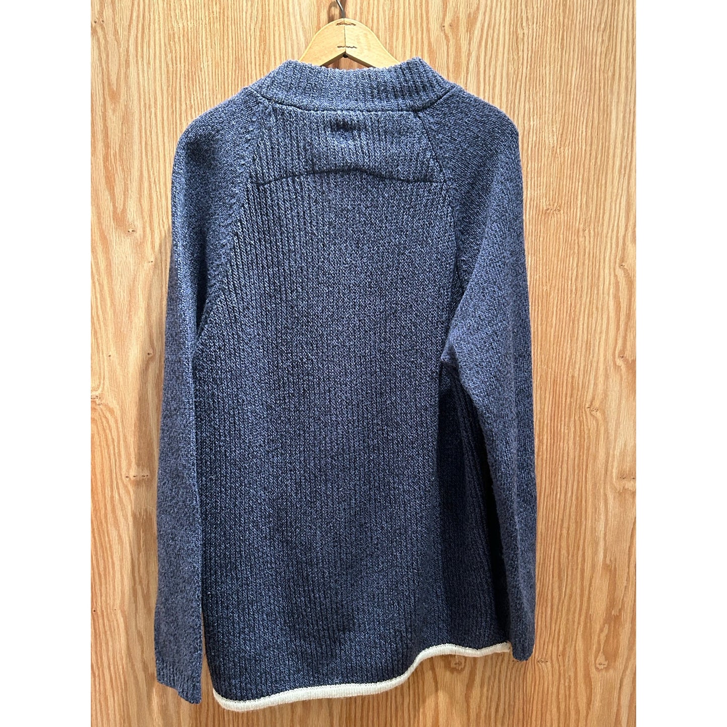 LOA Love Of Adventure RailRiders Pullover Sweater Blue Men's Large