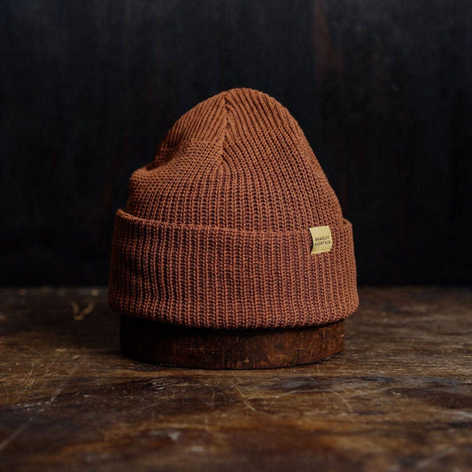 Cotton Watch Cap - Clay