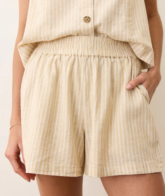 Allison-Hemp-Short-Natural-Stripe-front-mstgoods.com7
