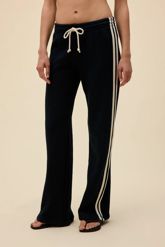 Solid Track Pant - Black Onyx