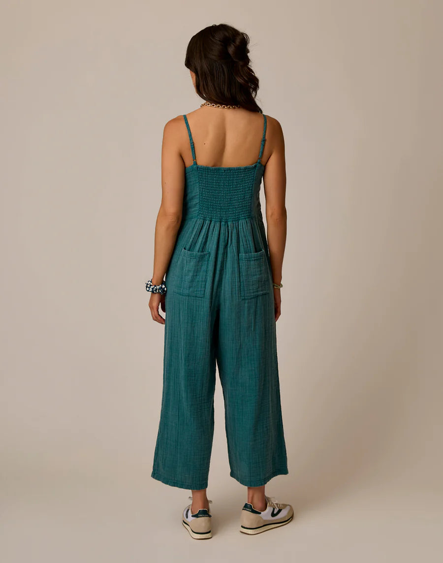 Knox Gauze Jumpsuit - Nightdive