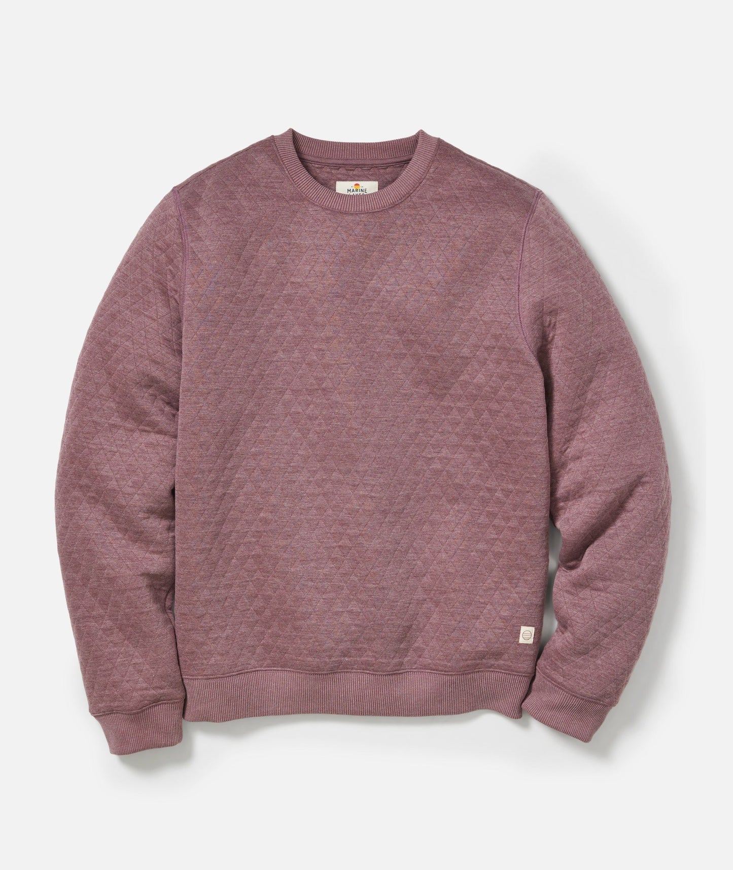 Mauve sweatshirt on a light gray background