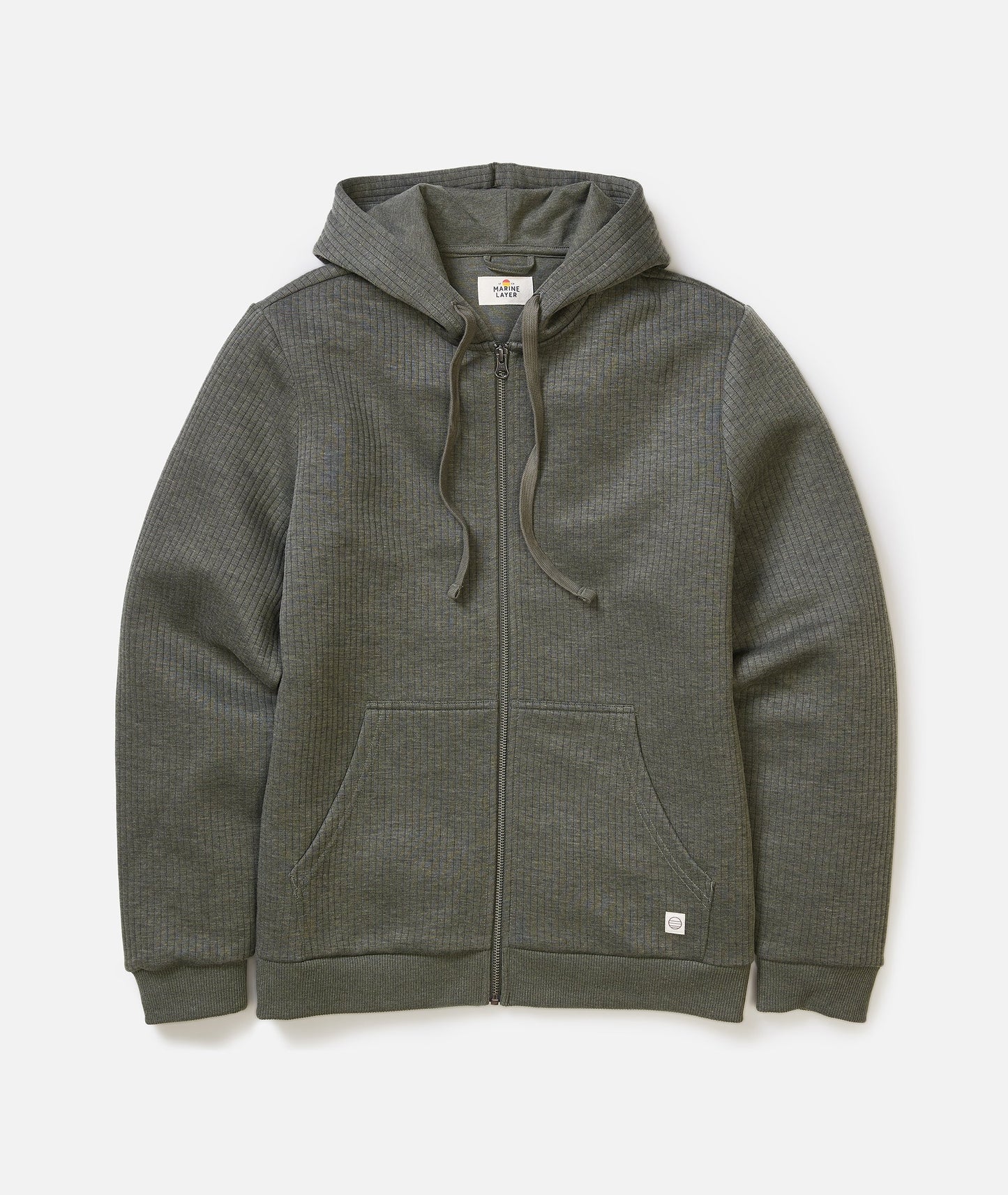 Corbet Quilted Full Zip Hoodie