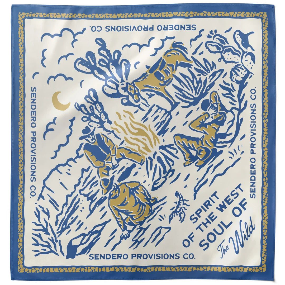 Cowboy Campfire Bandana