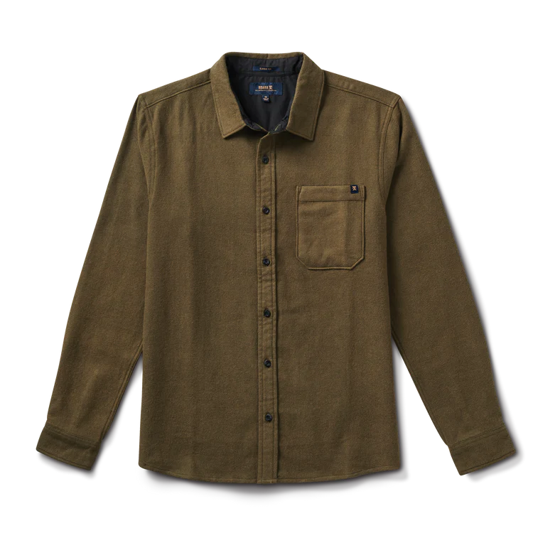 Crossroads Long Sleeve Flannel | Dark Military