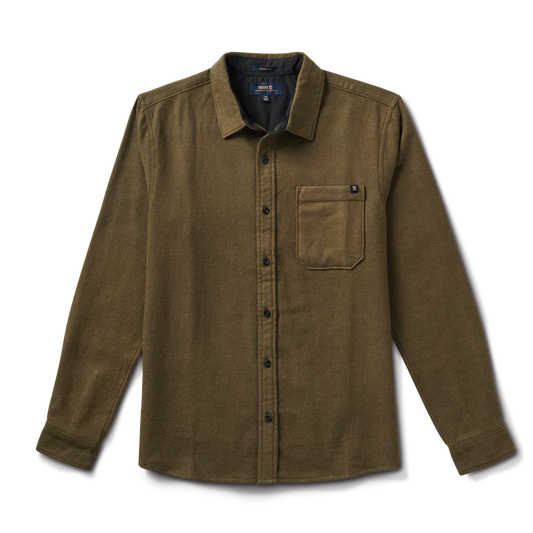 Crossroads Long Sleeve Flannel | Dark Military