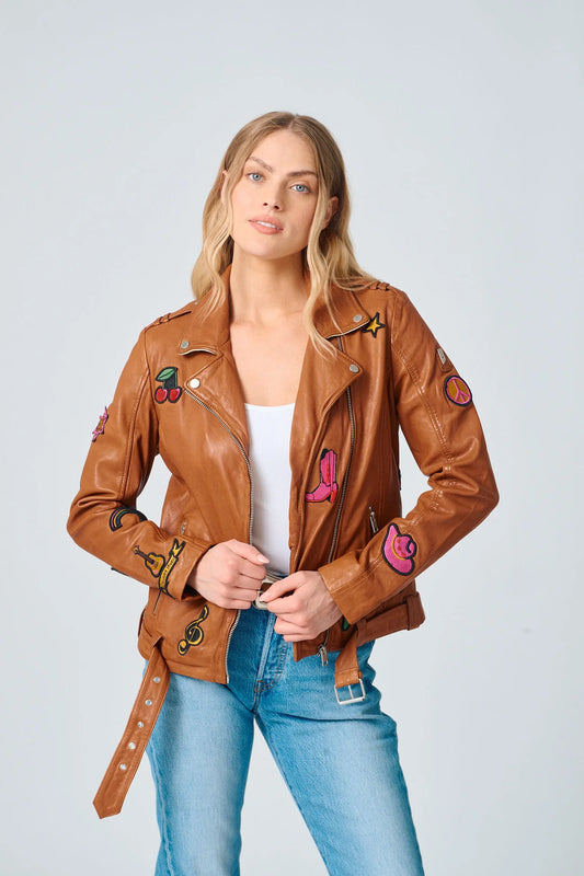 Nicole RF Western Patch Jacket