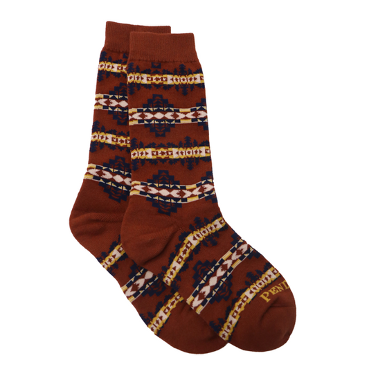 Desert Dawn Cotton Crew Socks