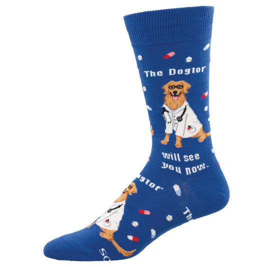 The Dogtor is In Socks