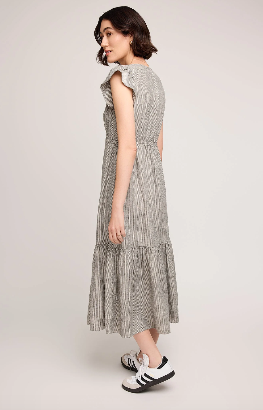 Eris Linen Midi Dress